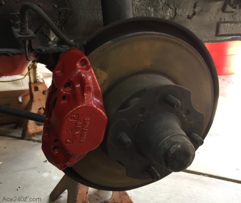 240z Painted Calipers